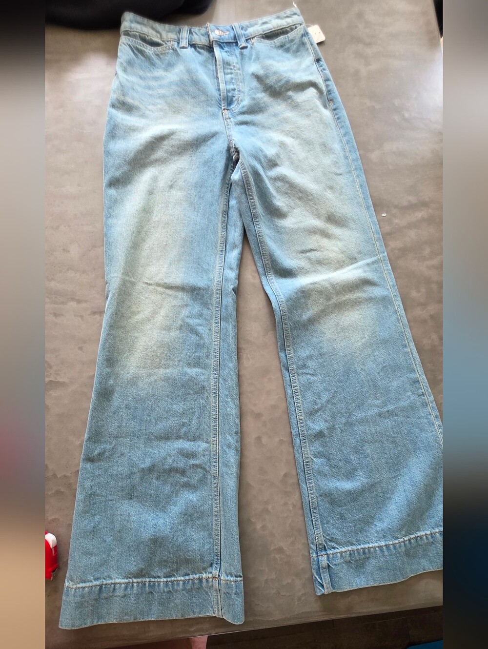 Free People ($135) We The Free Cerine High Rise Bootcut Jeans Light Wash - Picture 2 of 9